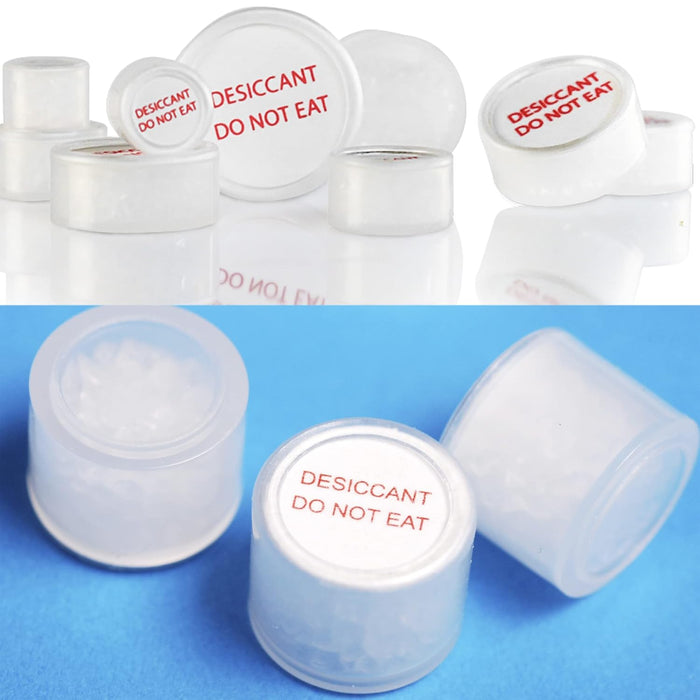 3 Gram Pack Silica Gel Canister, Silica Gel Capsules, Silica Gel Packets, Moisture Absorbers for Food Storage, Food Grade Desiccant Dehumidifiers