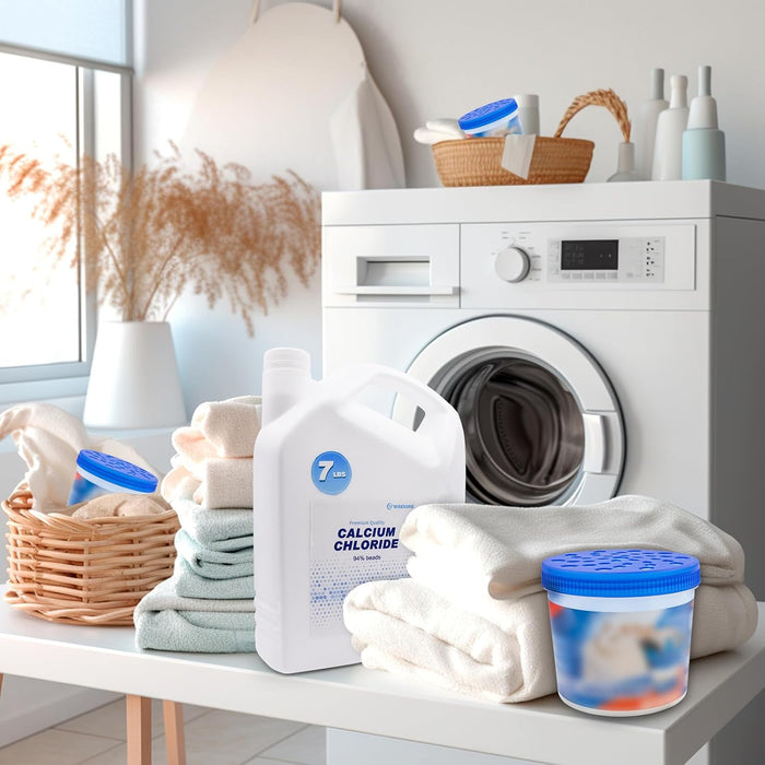 7 lb Calcium Chloride - 1-4mm Bulk Industrial Grade Anhydrous CaCl₂