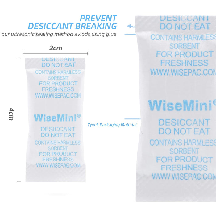 1g Silica Gel Desiccant – Tyvek Paper Packets, Food Safe, Wholesale for Moisture Control