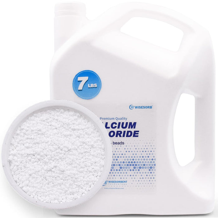 7 LBS Calcium Chloride Desiccant, Moisture Absorbers Refill Beads - Fragrance Free, Moisture Absorber Refill- 94% Beads