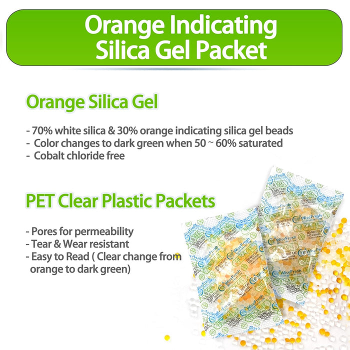 5g Food Safe Desiccant Packets – Silica Gel Moisture Absorber