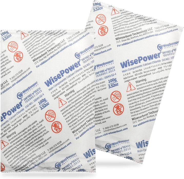 100g calcium chloride Dessicant bags