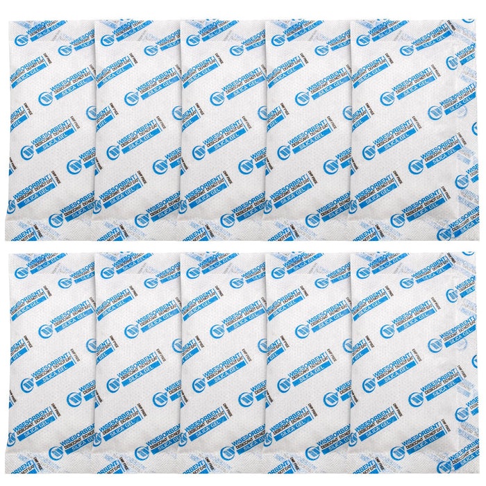 Verna Paper Silica Gel Packets,Dessicant Packets for Storage, Pure and Safe Silica Gel Desiccant Packs, Humidity Packs