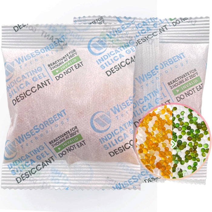 20 Gram New Verna Indicating Deisiccant Packs(Orange to dark green)