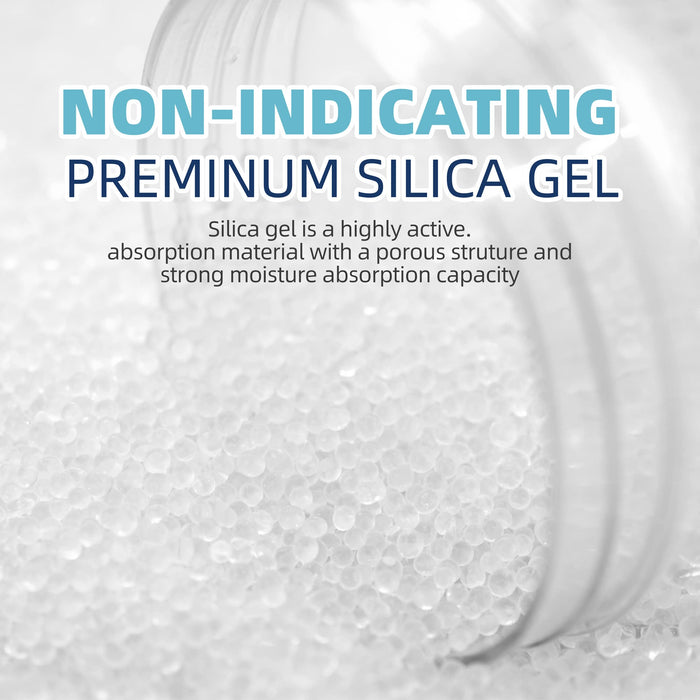 2 lb White Silica Beads-Bulk Silica Gel(1-3mm)