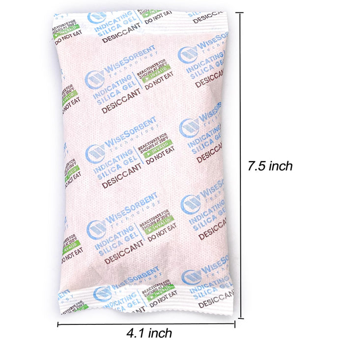 200 Gram New Verna Indicating Deisiccant Packs(Orange to dark green)