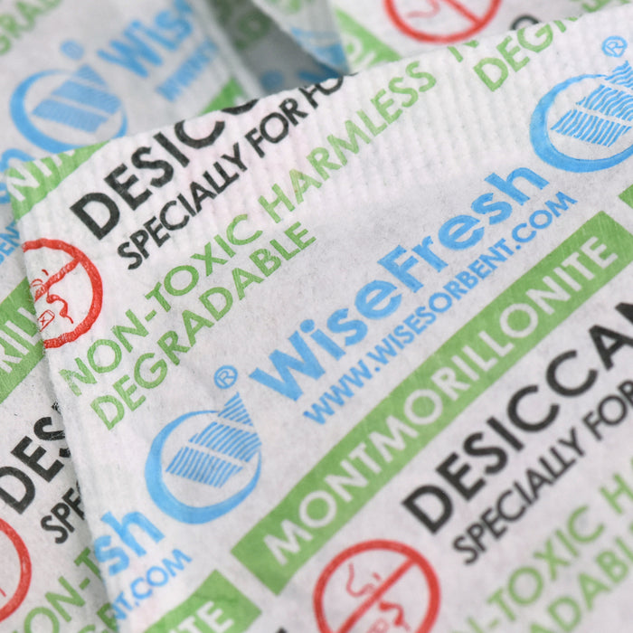 3g Food Safe Clay Desiccant Packs – Eco-Friendly Non-Woven Paper Desiccant Packets