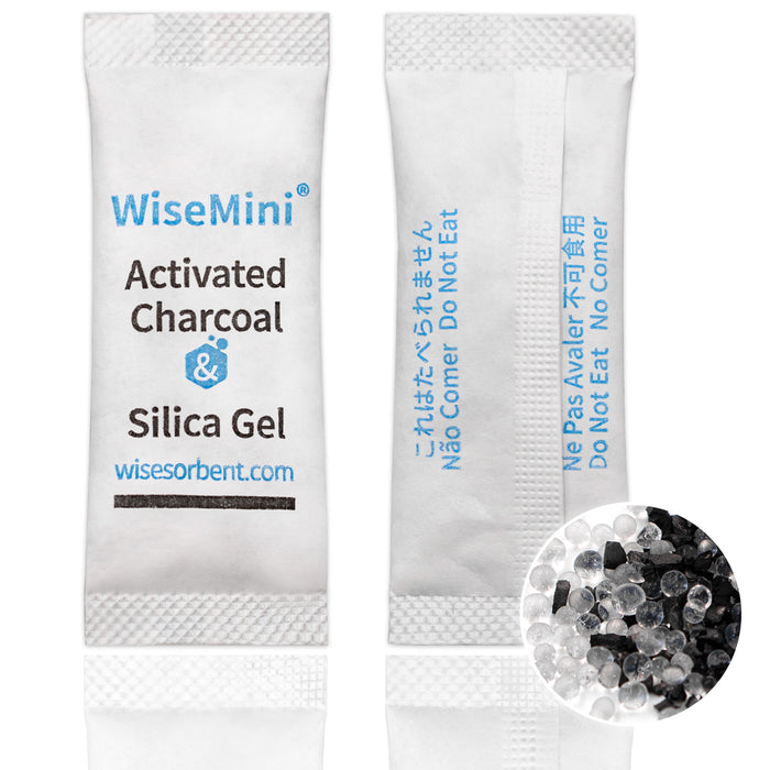 2500 PCS 2 Gram Food Grade Silica Gel & Coconut Shell Activated Carbon Desiccant