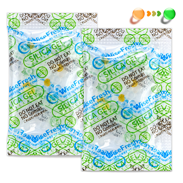 1 Gram Food grade indicator silica gel desiccant package