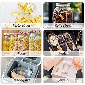 0.5 Gram Desiccant Packs Food Grade, Silica Gel Canister with Indicating Silica Gel Beads (Orange to Green), Silica Gel Packets Moisture Absorber Packets