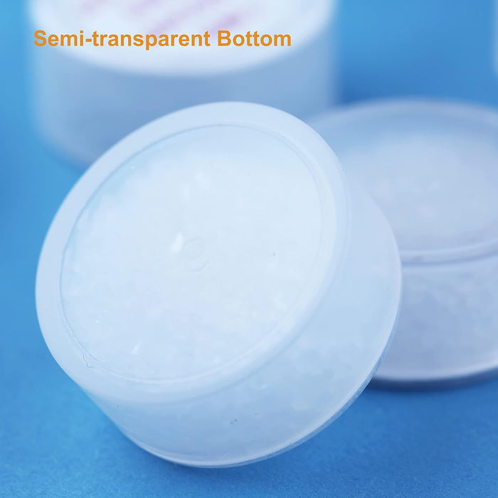 3 Gram Pack Silica Gel Canister, Silica Gel Capsules, Silica Gel Packets, Moisture Absorbers for Food Storage, Food Grade Desiccant Dehumidifiers