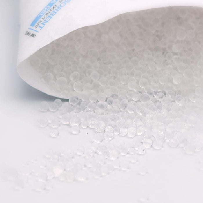 500 Gram Food Safe Silica Gel Desiccant Packets, Premium White Silica Gel Beads Packs, Dessicant Bags, Silica Gel for Storage