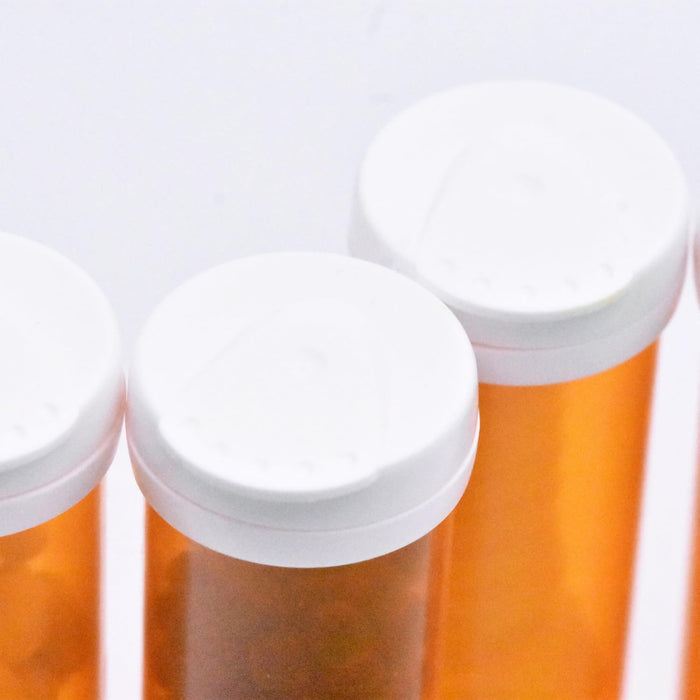 10 Dram Pill Bottle with Desiccant Cap, Medicine Bottle, Pill Bottles Empty with Caps, Empty Pill Bottles