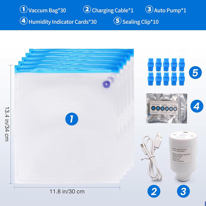 3D Print Filament Storage Bag Vacuum Kits - Design for Printer Filament Storage