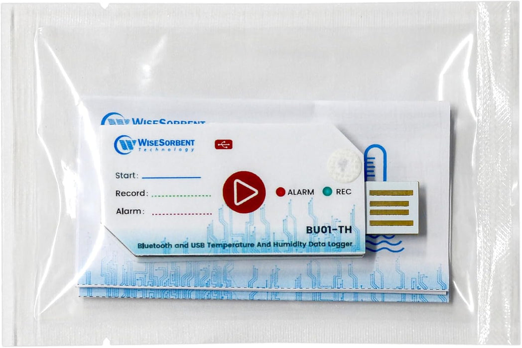 Bluetooth Thermometer and Hygrometer with App Monitoring - Water Resistant Temperature and Humidity Monitor for RV, Basement, Fridge & More