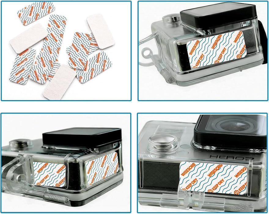 GoPro Anti-Fog Inserts - Desiccant Inserts for Camera Housing