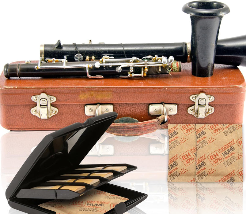 49% 8 Gram Two-Way Humidity Packs for Wooden Instrument,Size 8 for Music Instrument Cases, Hydration Humidity Humidifier Moisture Control Packets Individually Wrapped