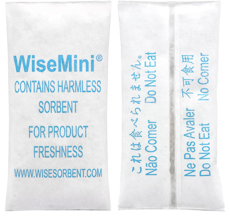 5g Transparent Back-Window Silica Gel Packs for Food Storage