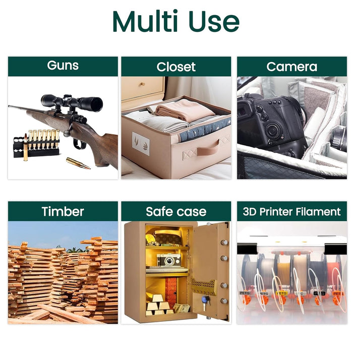 100g Rechargeable Desiccant Packs, Indicating Silica Gel bags