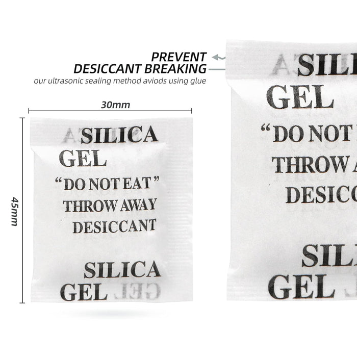 1g Food Safe Silica Gel Packets for Food Storage –Non-Woven Paper Silica Gel Pack