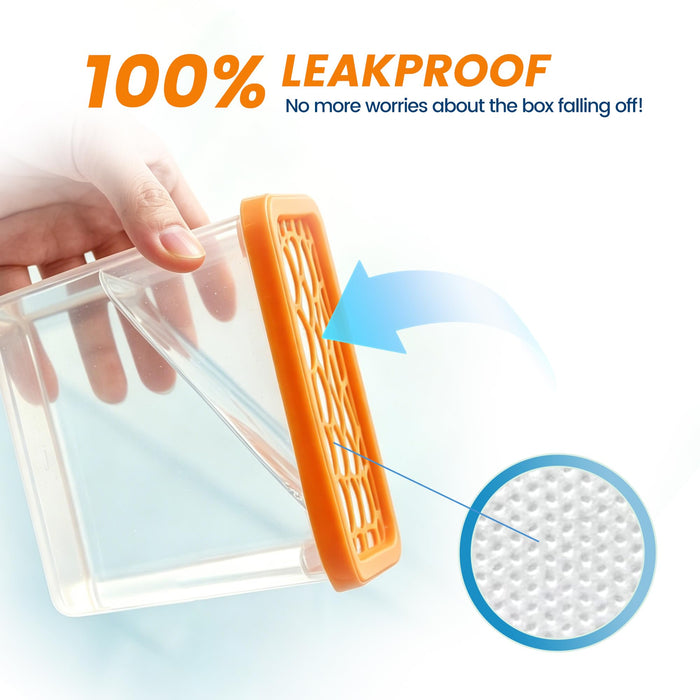 Wisesorb 16.0 Oz Moisture Absorbers, Dehumidifier with Fragrance Free & Portable Humidity Absorber Boxes for Your Bathroom, Closet & Car