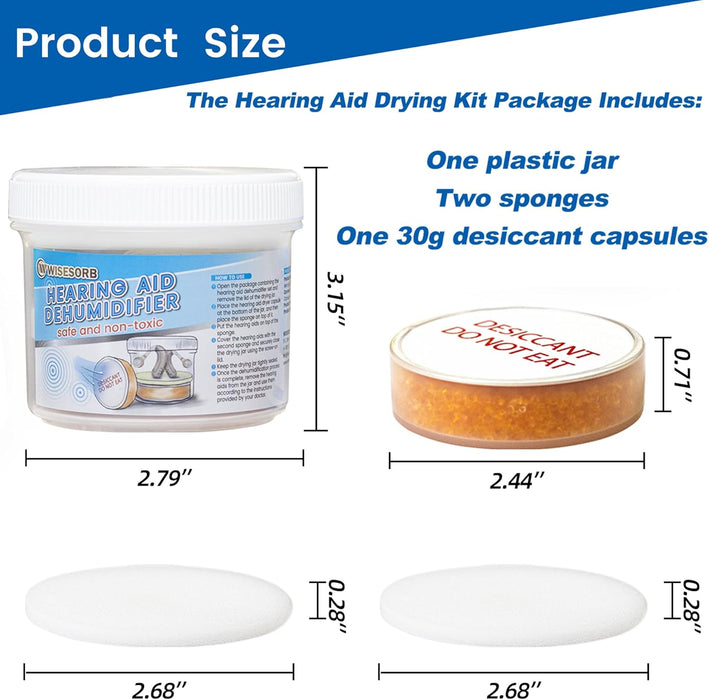 Drying Jar and Dehumidifier Set