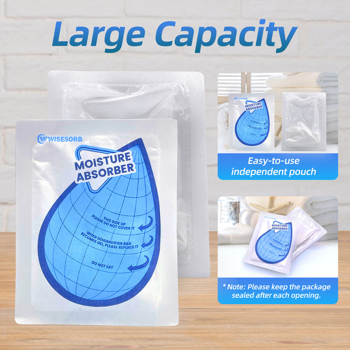 100 Gram 120 Packs Moisture Absorbers