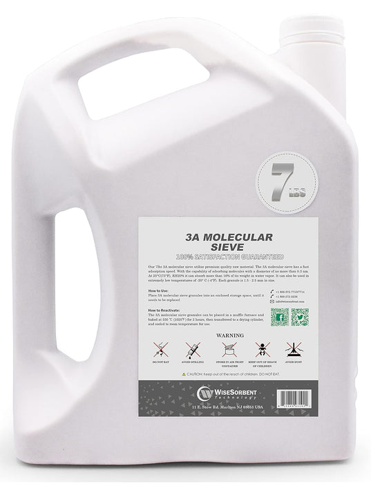 thumbnail image 2 of Wisesorb 3A Molecular Sieve Desiccant Beads - 2 Pound Bag For Moisture Absorbing & Dehumidifying 2 of 14