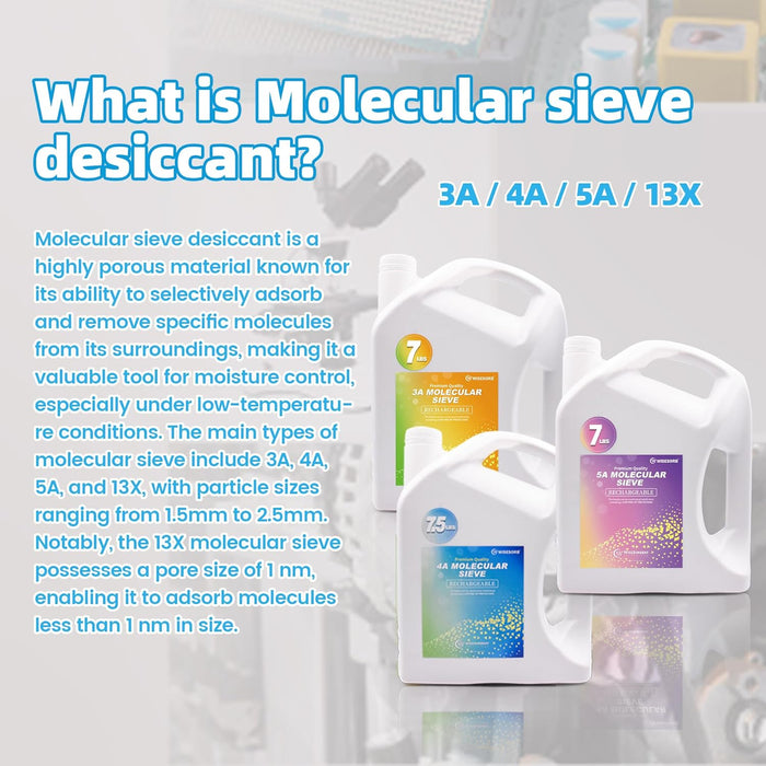 7.5 LBS 4A Molecular Sieve, Premium Quality Desiccant Bulk Material