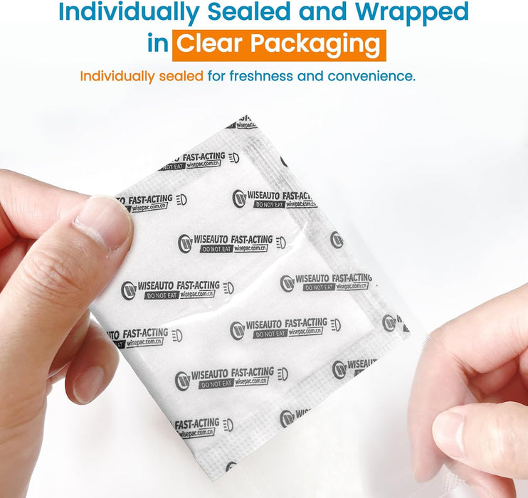 Headlight Desiccant Packs 10g - Anti-Fog Moisture Absorbers for Car Headlamps
