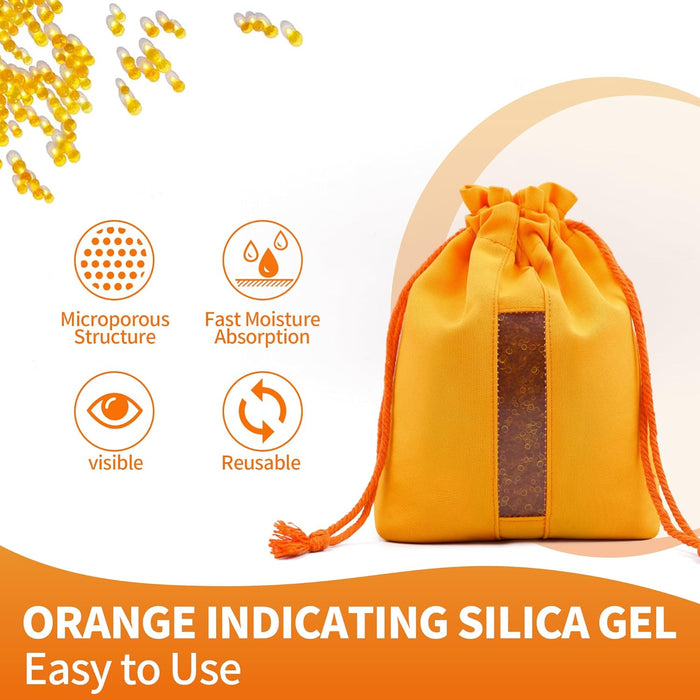 1000g Reachargeable Silica Gel Beads with 1 Cloth Bag