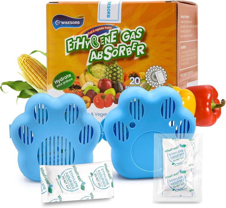 5g Ethylene Absorber for Fruits & Vegetables – Keeps Food Fresh and Extends Shelf Life