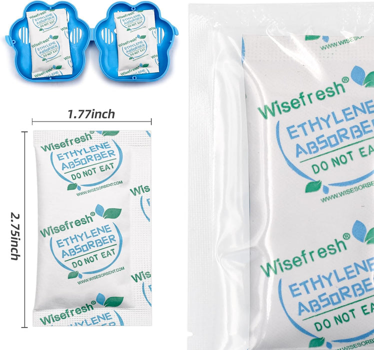 5 Gram Ethylene Gas Absorber Packet, Vegetable & Fruit Fresh Produce Protector, Food Freshness Extender, Fresh Fruit Preserver, Vegetable Saver