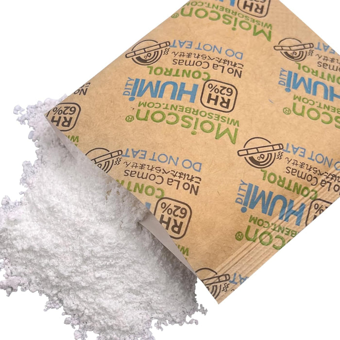 62% 8 Gram Two-Way Humidity Control Packs Moisture Control Packets Individually Wrapped