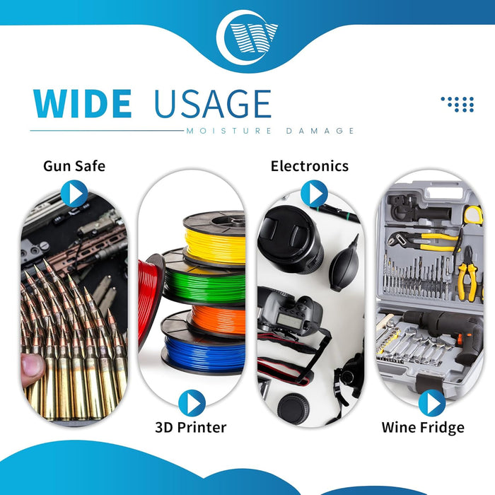 9 lb Indicating Silica Gel Beads 3-5mm -Blue to Pink Bulk Silica Gel