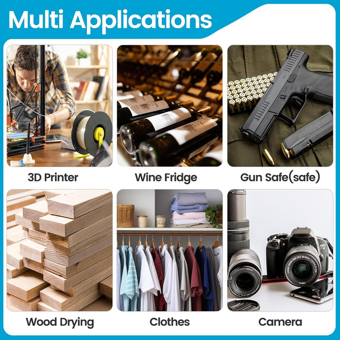 7.5LBS 1-3mm White Silica Gel Desiccant Beads