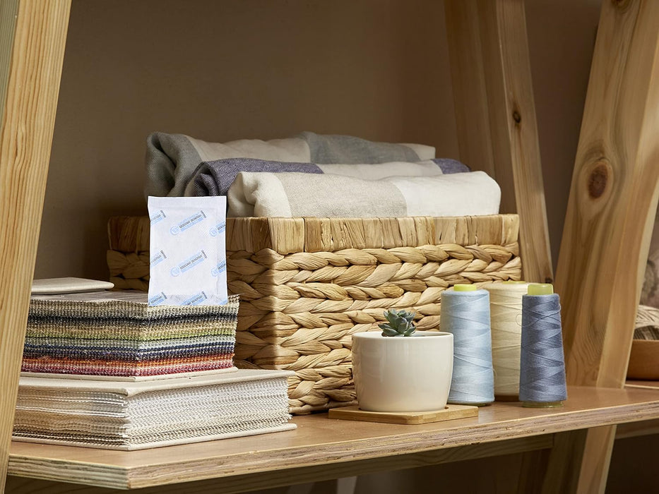 5g White Silica Gel Packets, Desiccant Packs, Humidity Pack Moisture Absorbers