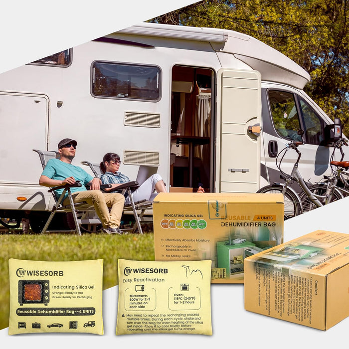 4U Indicating Desiccant Packs with Transparent Window-Rechargeable