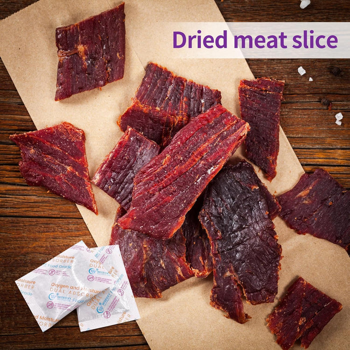100CC Oxygen and Moisture Dual Absorber, Oxygen Absorber for Food Storage, Moisture Absorbers, and Preserved Foods