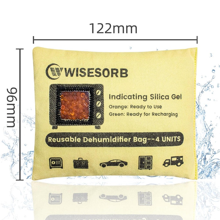 4U Indicating Desiccant Packs with Transparent Window-Rechargeable