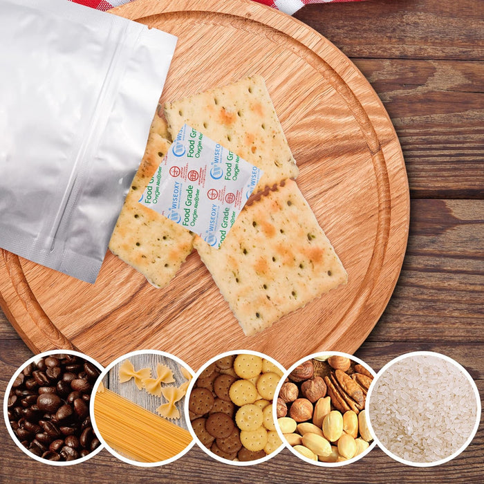 300CC Oxygen Absorbers for Food Storage, Food Grade Oxygen Absorbers, O2 Absorbers Food Grade for Food Storage