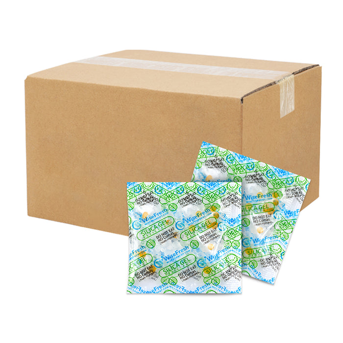 Wisesorbent 3g Food Grade Silica Gel Desiccant Packets – US Manufacturer NJ and NV Production