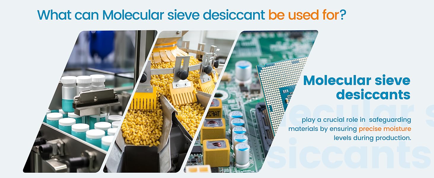 Wisesorb Perlas desecantes del tamiz molecular de 2 LBS 3A, amortiguadores de humedad del deshumidificador Wisesorb Perlas desecantes del tamiz molecular de 2 LBS 3A, amortiguadores de humedad del deshumidificador