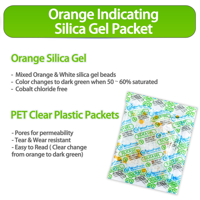 10 Gram Food grade indicator silica gel desiccant package