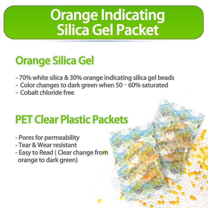 5 Gram Food grade indicator silica gel desiccant package