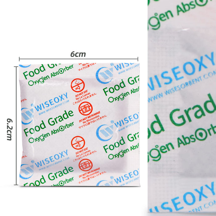 300CC Oxygen Absorbers for Food Storage, Food Grade Oxygen Absorbers, O2 Absorbers Food Grade for Food Storage