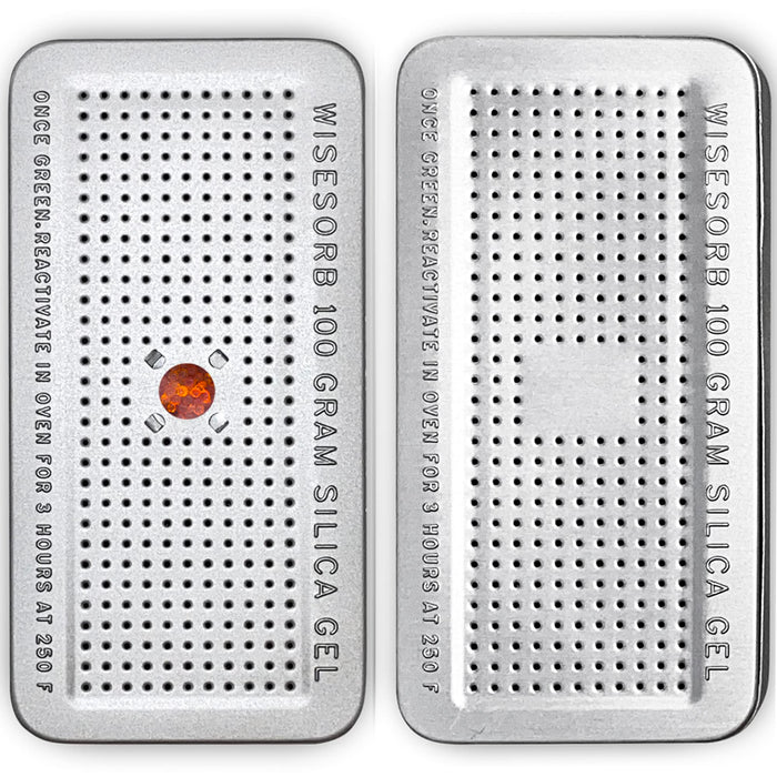 100Gram Reusable Indicating Silica Gel Canister(Orange to Green)