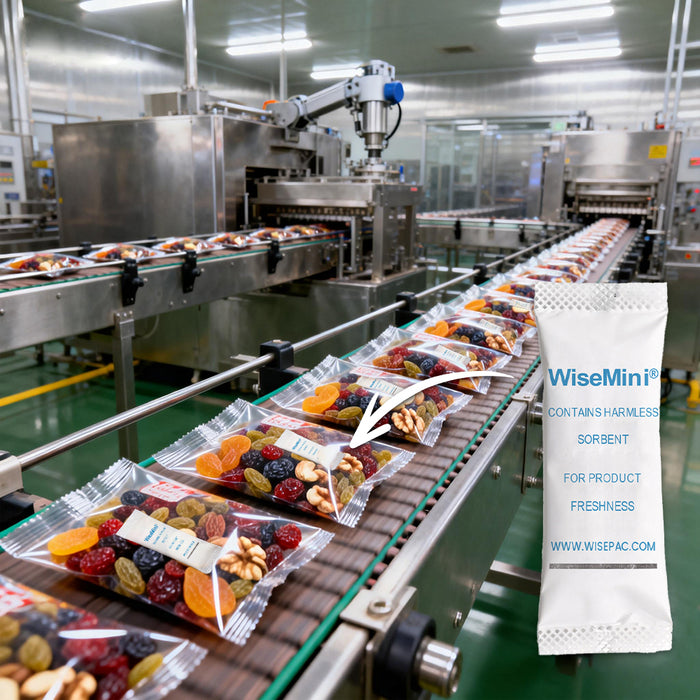 5g Silica Gel Desiccant Packs with Clear Back Window - Pharmaceutical Grade (2500/Case)