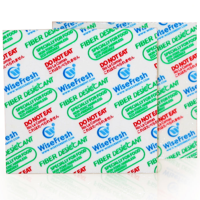 Fiber Desiccant Card 1.57 x 1.57 x 0.04 Inch