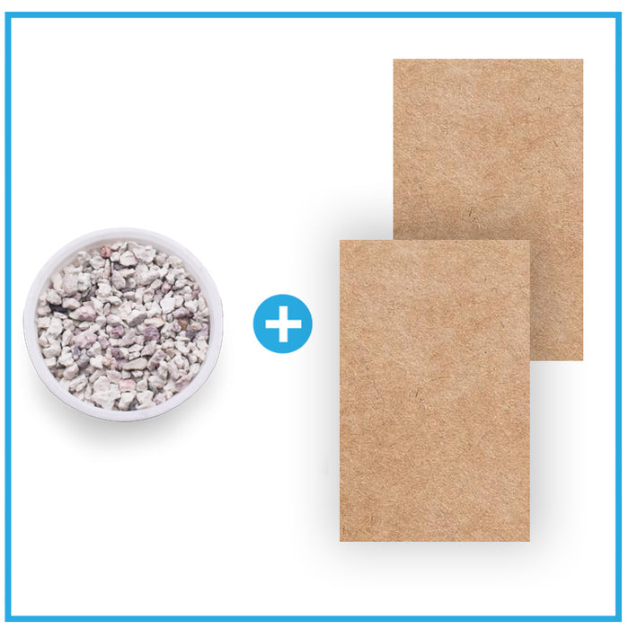 Kraft Bag Clay Desiccant Packs for Safe 17 Gram, 1/2U Conforms to MIL-D-3464E Type I & II Absorbents